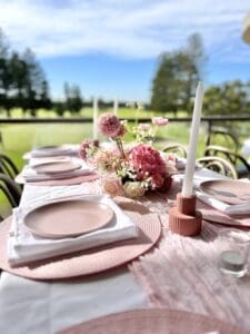 Event styling Shelly beach golf club