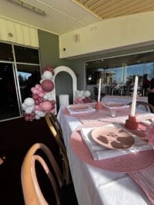 Event styling Shelly beach golf club